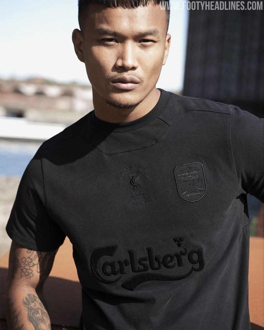 Liverpool Istanbul 05 Blackout Retro Kit Released Footy Headlines